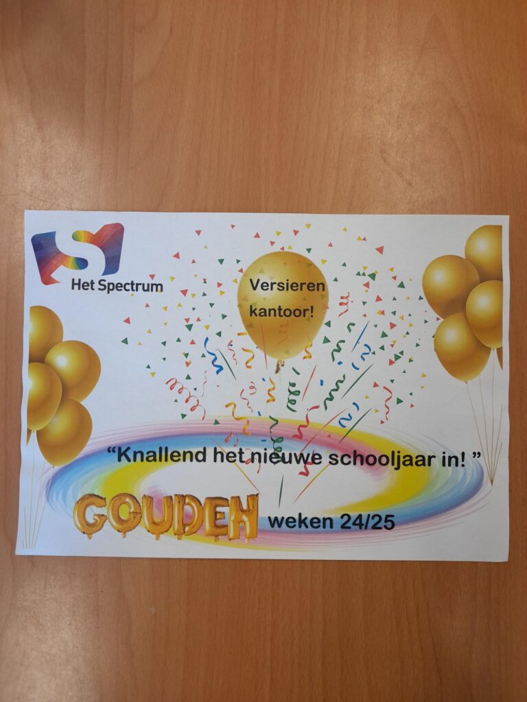 We zijn weer begonnen!